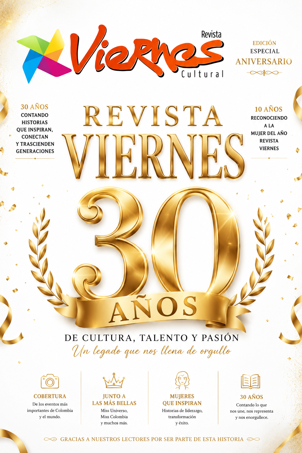 Mujer del Año Revista Viernes: un homenaje al liderazgo femenino que transforma a Colombia
