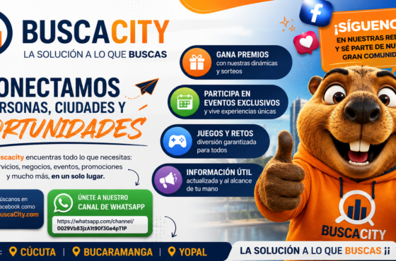 Buscacity: La solución inteligente que conecta ciudades, personas y oportunidades