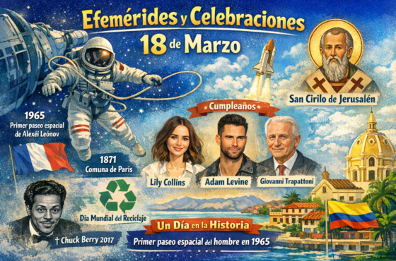 📅 Efemérides – 18 de marzo